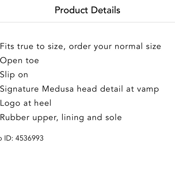 NIB Authentic Versace shoes pool slides black gold 3 D Medusa European 40- US 9 - Picture 7 of 16